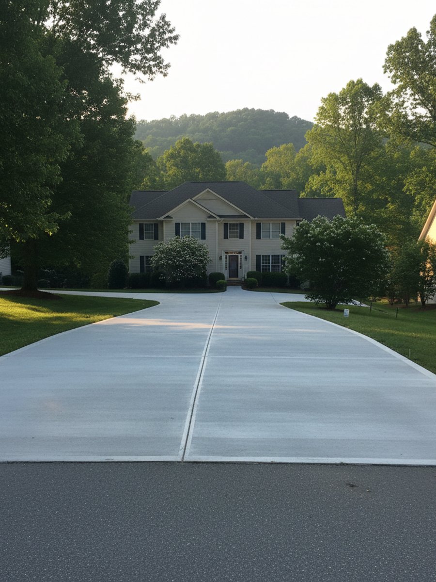 Concrete Patios completed by Horizon Concrete Co in Greenville, NC